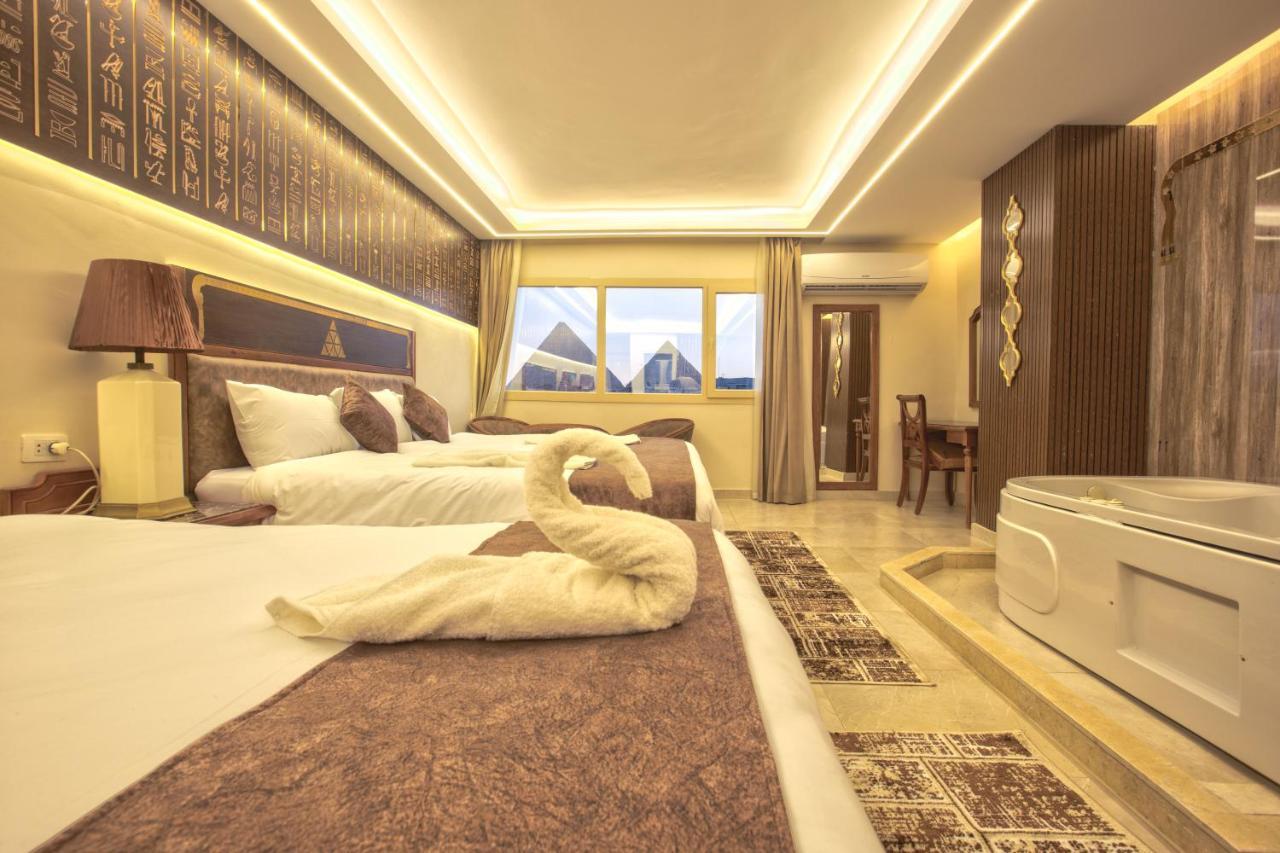 The Muse Pyramids Hotel Il Il Cairo Esterno foto