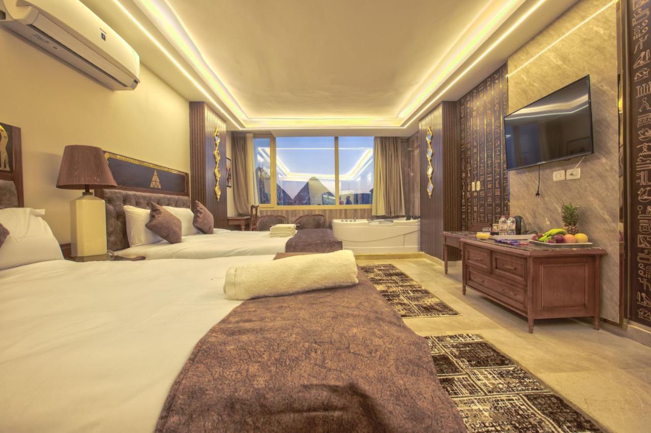 The Muse Pyramids Hotel Il Il Cairo Esterno foto